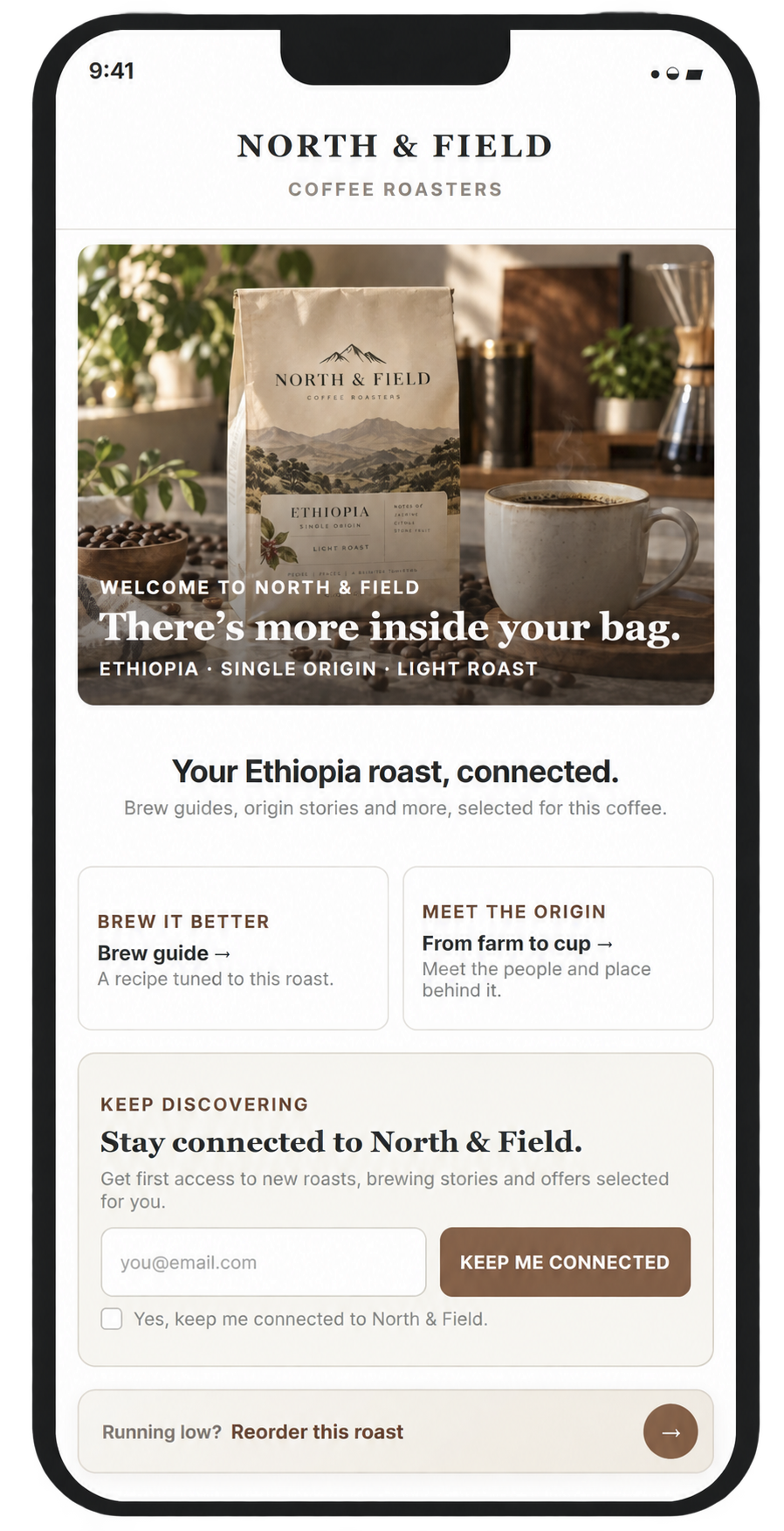 LifeLinkIQ customer engagement experience