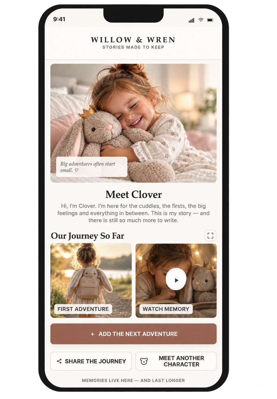 LifeLinkIQ memories and gifting experience